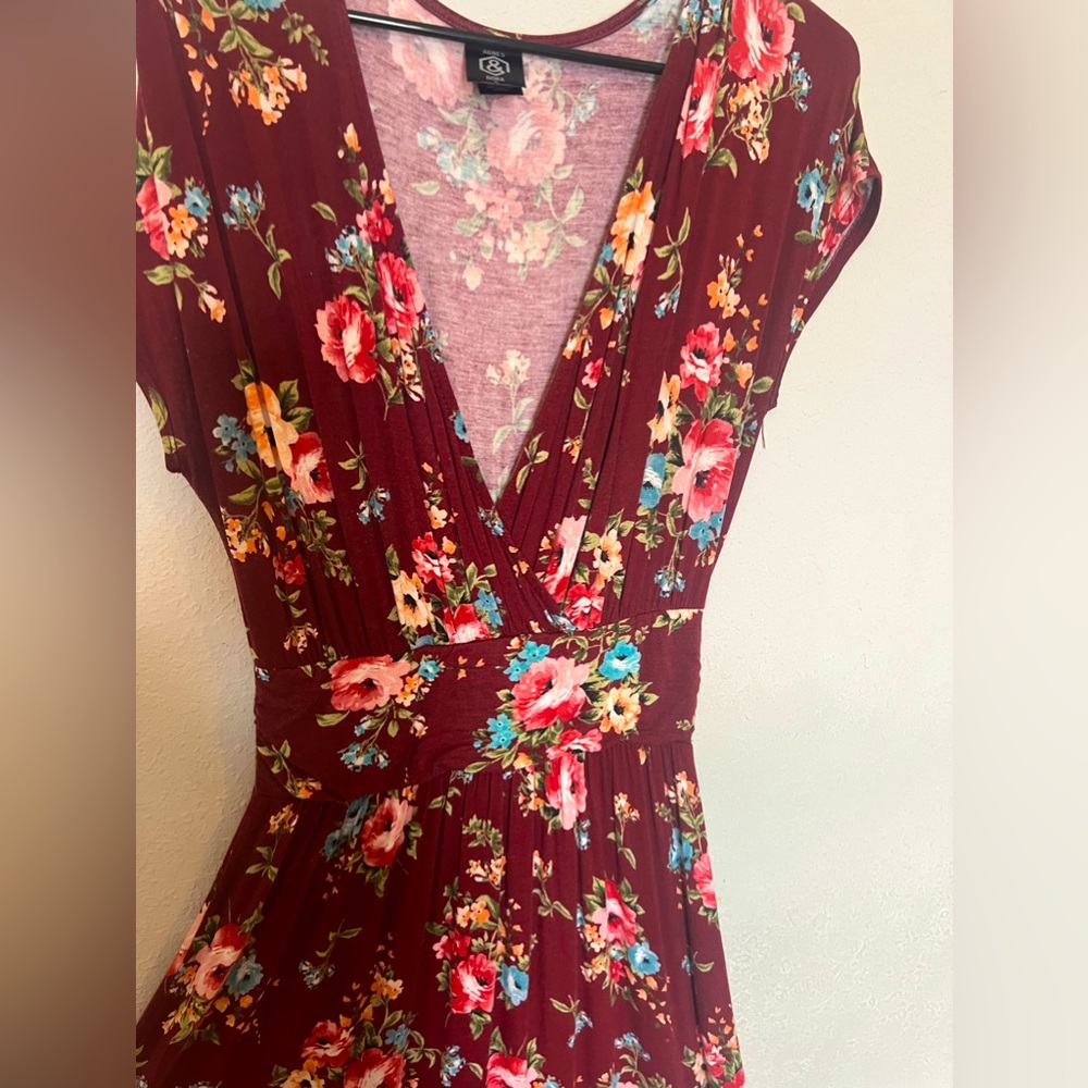 Floral Maxi Dress.